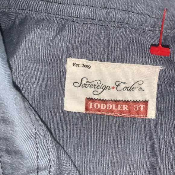 Sovereign code long sleeve boy shirt - Picture 2 of 2